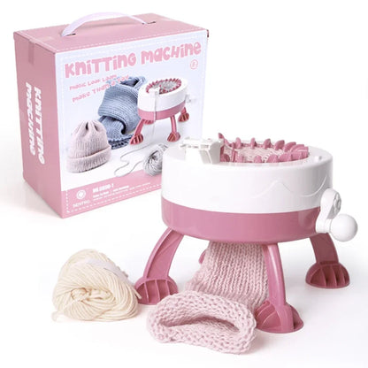 BowLift | Strickolino Knitting Machine | 22 Needles | Automatic Circular Knitting Set for Beginners & Adults | Fast Knitter with Accessories