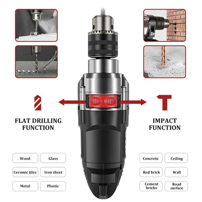 Skanto | 780W Electric Hammer Drill with Variable Speed – DrillForce