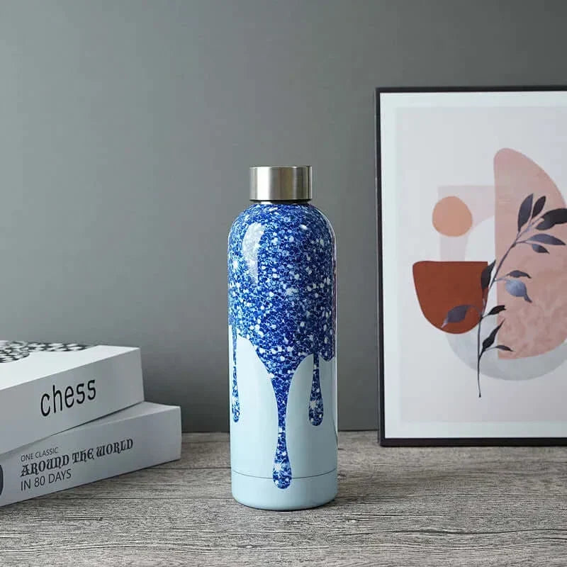 Colored thermos bottle, 500ml