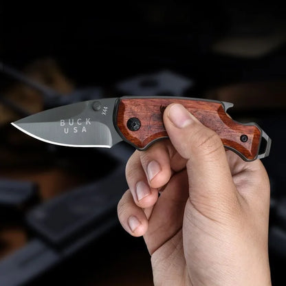 Skanto | Portable Folding Knife - For Outdoor and Home Use, Including Fruit Knife and Pocket Knife for Easy Transport