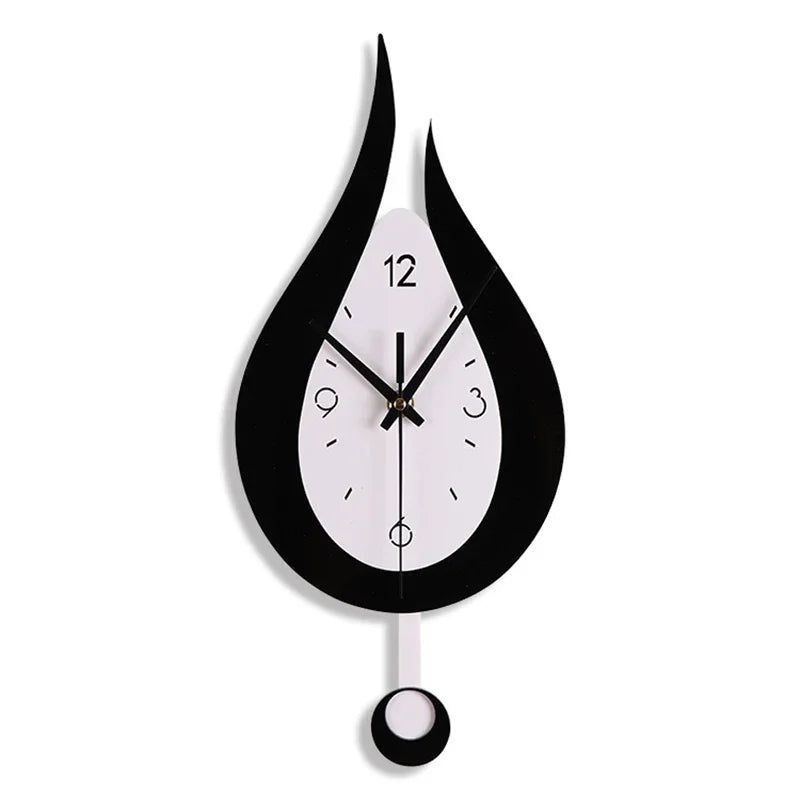 Skanto | Wall Clock with Acrylic Chain