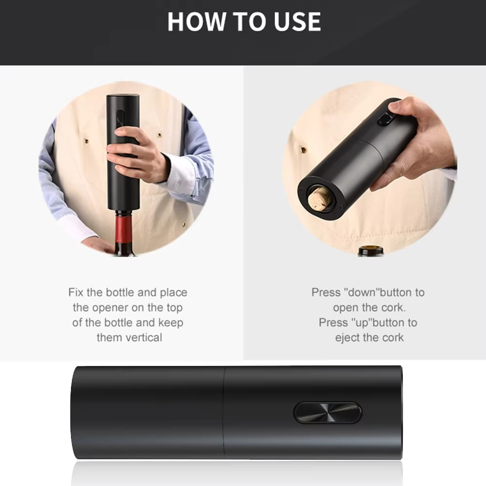 Skanto | Ultimate Electric Wine Opener and Preservation Set