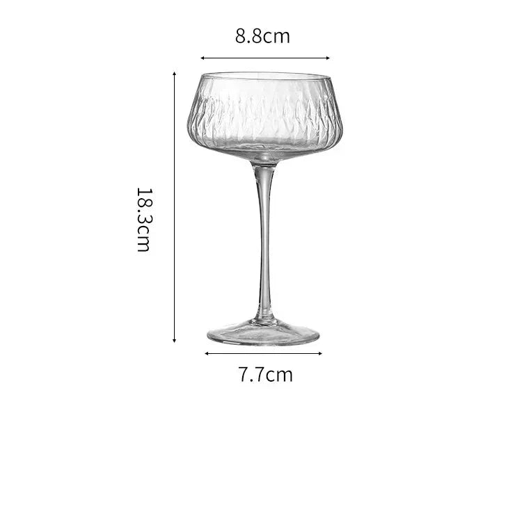Elegant 2-piece Cocktail Coupe Set Brehn