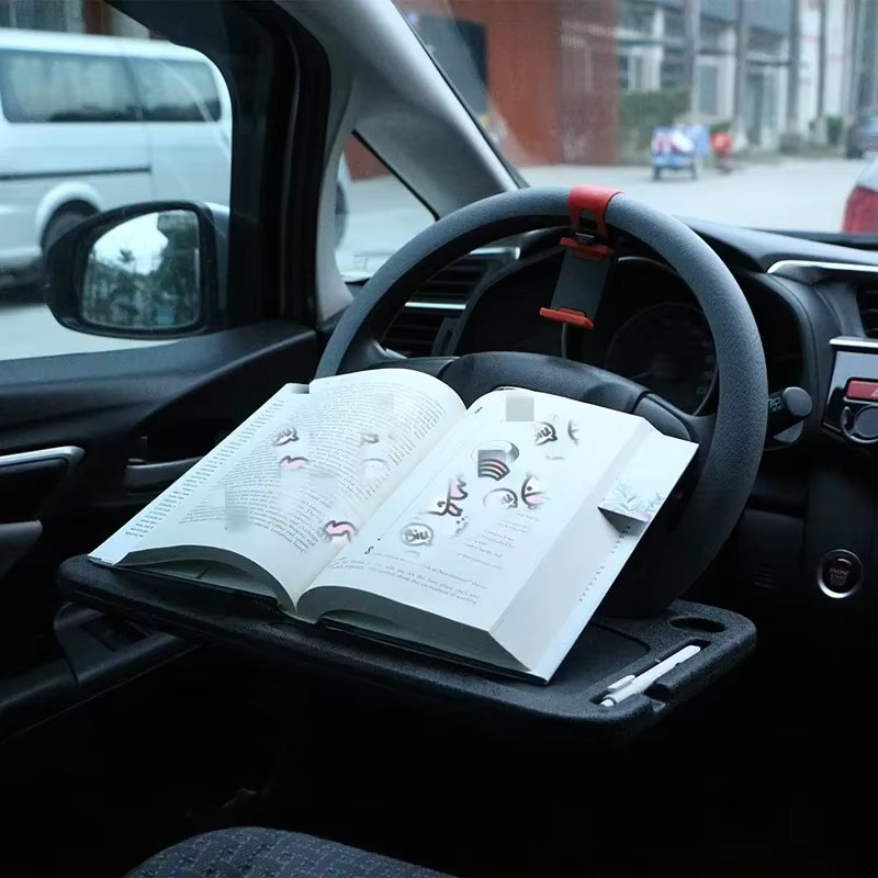 BowLift | Portable Car Laptop Computer Desk – Steering Wheel Dining Table & Workstation Tray