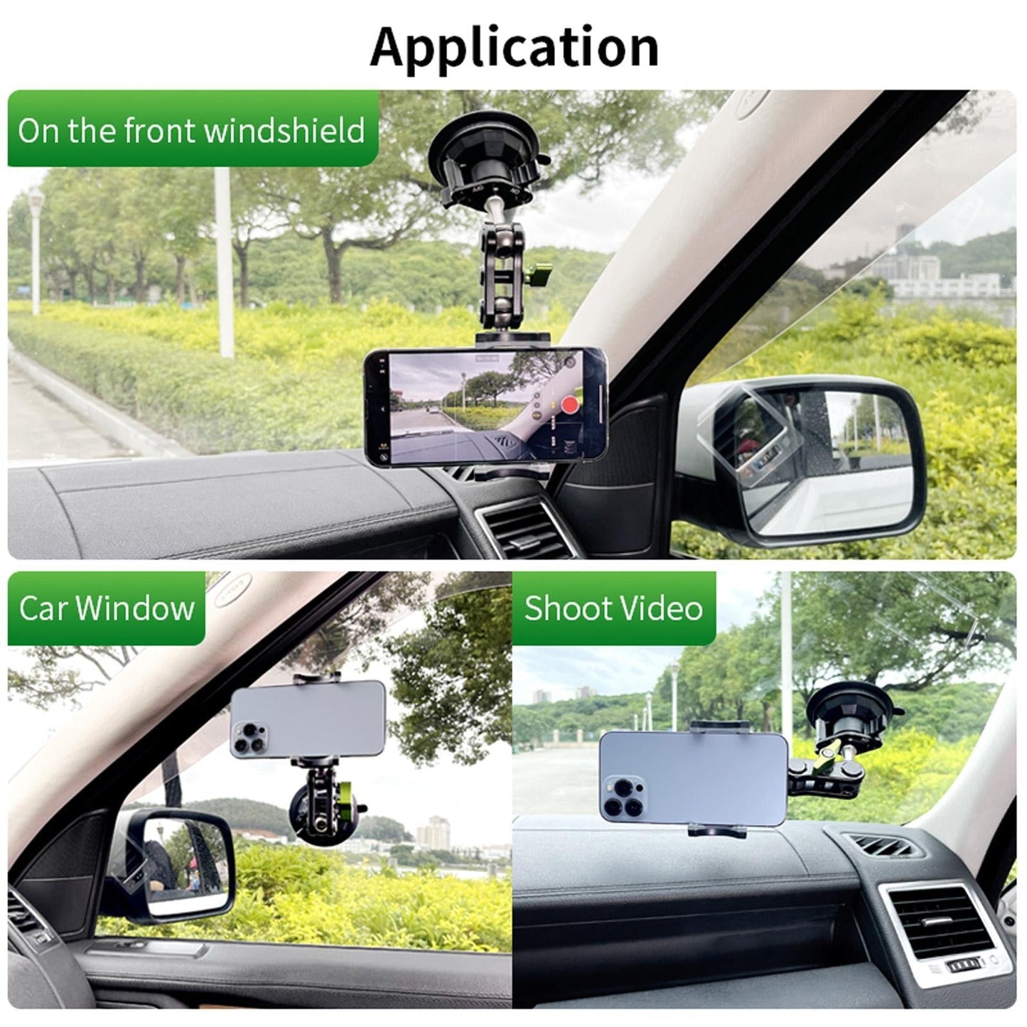 BowLift | Super Strong Suction Universal Car Phone Holder