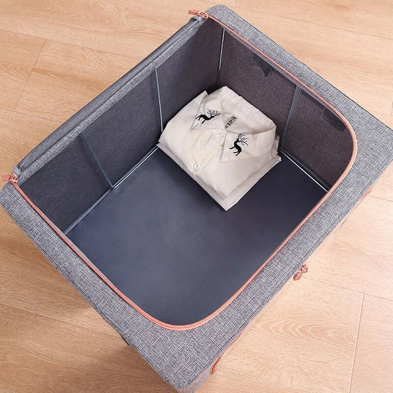 Foldable Storage Space-Saving Large Organizer Box | Brehn