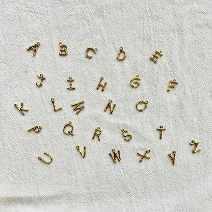 BowLift | Personalized Summer Sea Shell Letter Initial Necklace