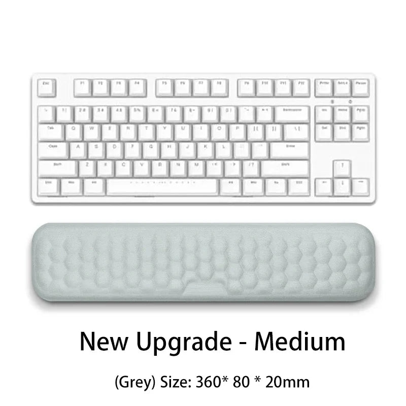BowLift | ErgoLuxe GelPad | Comfort Mousepad | Wrist Rest & Massage | Silicone & Memory Foam