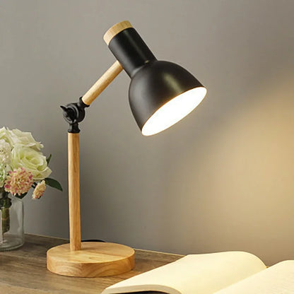Skanto | Adjustable Wood Table Lamp | Nordic Lighting