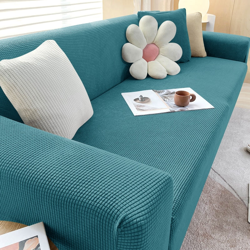 Skanto | FlexiCover Elastic Sofa Cover – Protective Cover for Corner and Standard Sofas