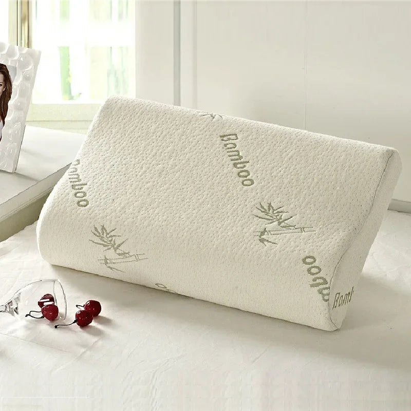 Skanto | Orthopedic Pillow Made of Bamboo Fiber with Slow Rebound and Memory Foam