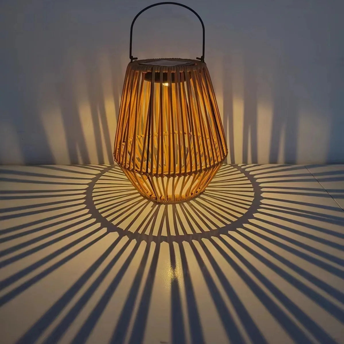 Solar Woven Lantern Karnz