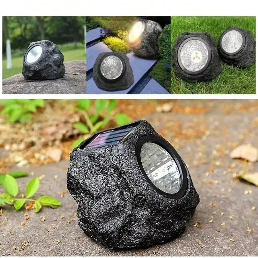 BowLift | Solar-Powered LED Stone Spotlight for Outdoor Landscaping