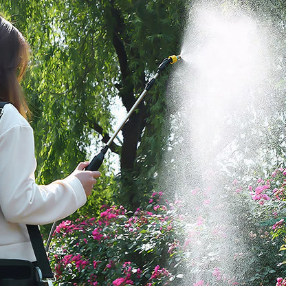 BowLift | SPRAYMATE Pro Battery Pressure Sprayer | 5 L Shoulder Spray Bottle | USB Charging & Adjustable Nozzle | For Garden, Cleaning & Weed Control