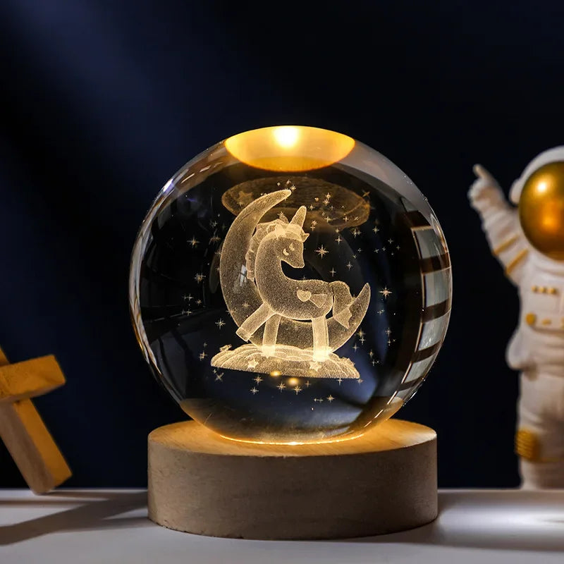 Skanto | Glowing Moon Crystal Ball