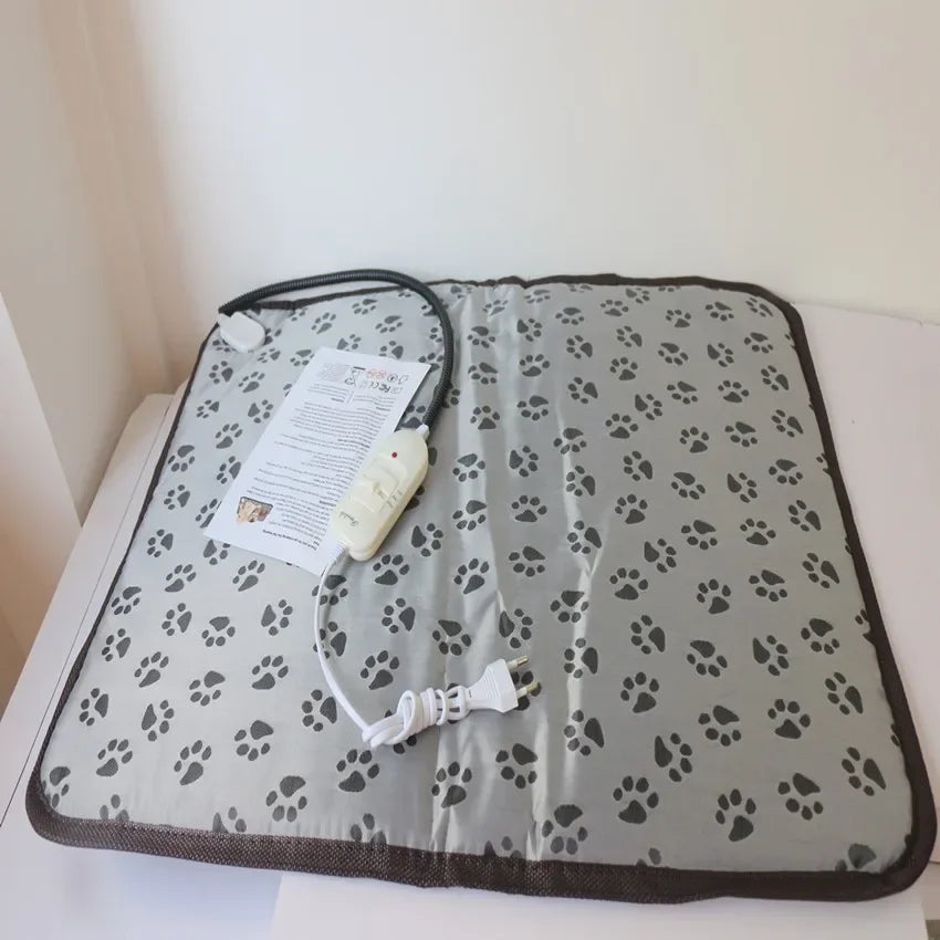 Skanto | PawTherm Heated Pet Mat | Temperature Control & Timer | Waterproof & Safe | For Dogs & Cats