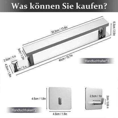 BowLift | TowelRack – Stainless Steel Towel Holder