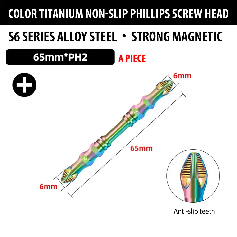 BowLift | Magnetic Titanium Impact Anti-Slip Screw Head