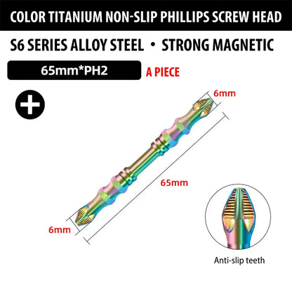 BowLift | Magnetic Titanium Impact Anti-Slip Screw Head
