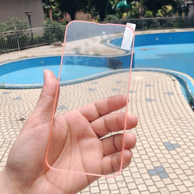 BowLift | Full Cover Luminous Tempered Glass iPhone Screen Protector