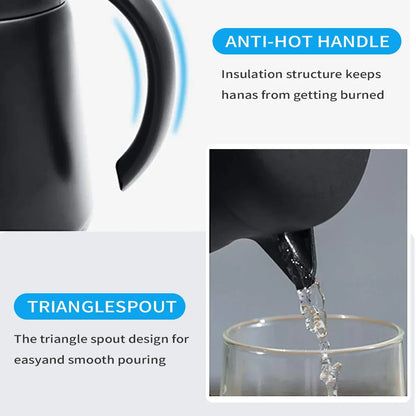 BowLift | ThermoBrew Insulated Carafe | Stainless Steel 304 | Double-Walled & Vacuum Insulated | 6h Hot / 12h Cold | 0.5 L