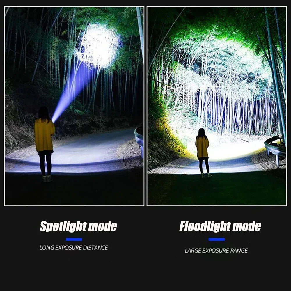Skanto | Rechargeable 10000 Lumen LED Flashlight 1+1 FREE – Striker