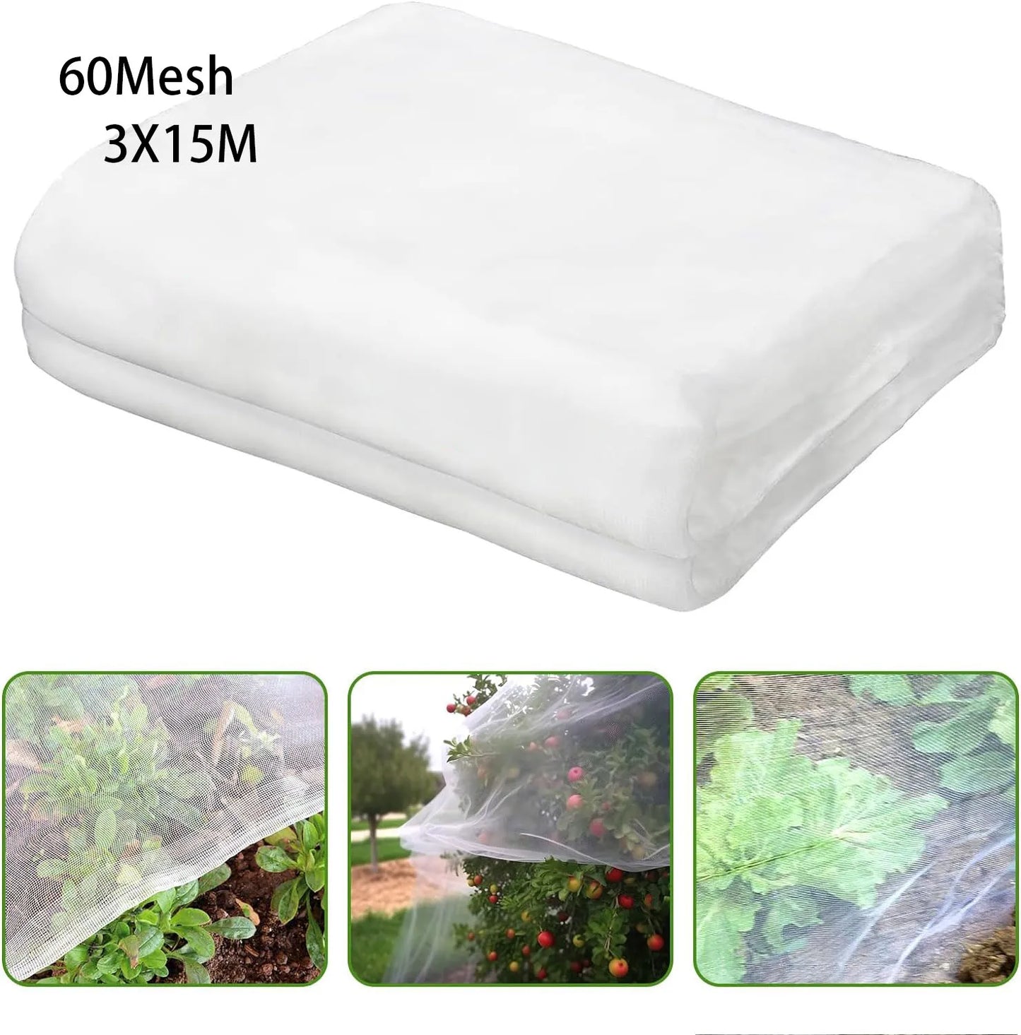 BowLift | Naturaviso Garden Net Insect Protection | UV-resistant & Tear-resistant | Plant Protection Net against Pests & Birds