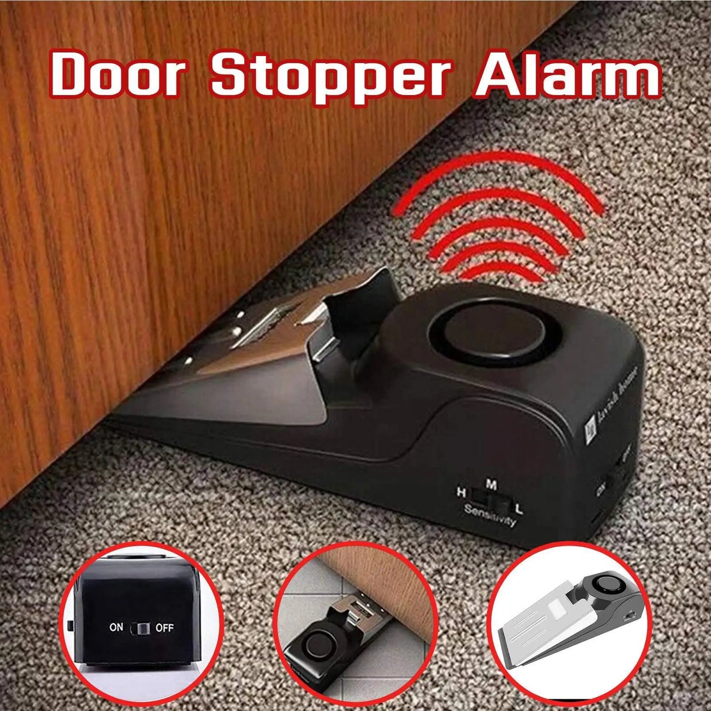 Skanto | Anti-Theft Door Stop Alarm