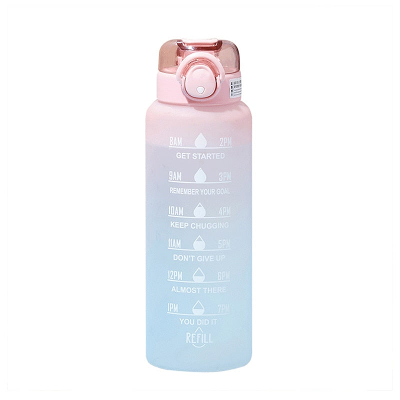 GoalHydrate Bottle - Motivation Water Bottle for Daily Use Bowlift