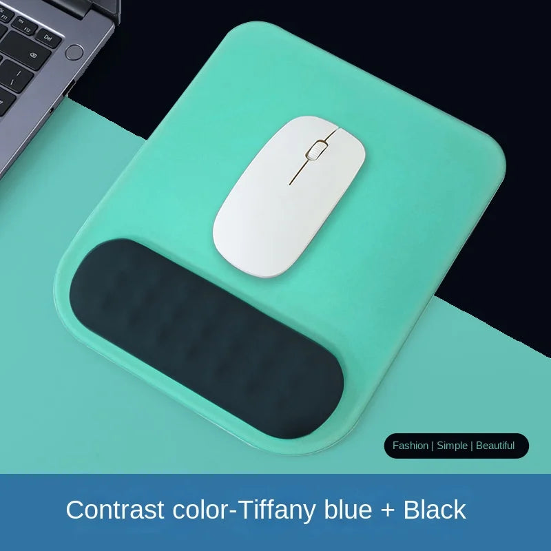 BowLift | Palmira Mouse Pad | Ergonomic & Stylish | Memory Foam Comfort | Non-Slip & Decorative