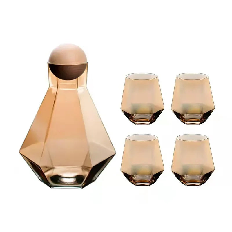 Diamond Drinkware 5-Piece Set Brehn