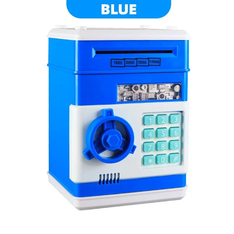 Skanto | Electronic Piggy Bank with Automatic Mini-Safe, Password Lock, and Coin Counter – The Ultimate Gift for Kids!