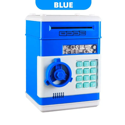Skanto | Electronic Piggy Bank with Automatic Mini-Safe, Password Lock, and Coin Counter – The Ultimate Gift for Kids!