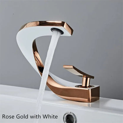 BowLift | Nordic Arch Artistic Deck Mounted Faucet