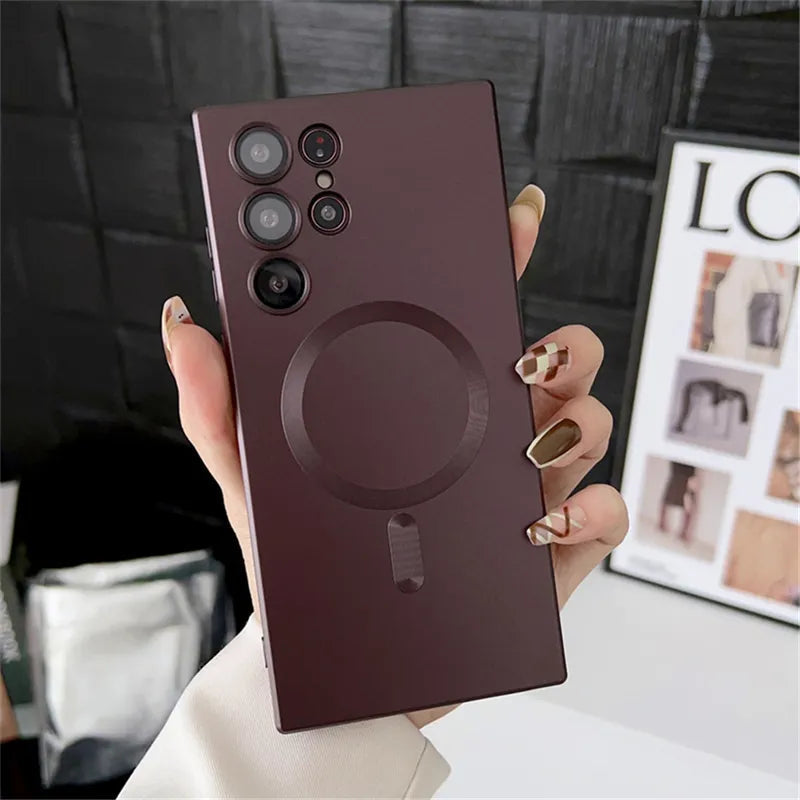 Skanto | Magnetic Charging Case for Samsung Galaxy