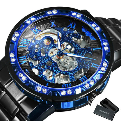 BowLift | Luminous Mechanical Titan Skeleton Watch