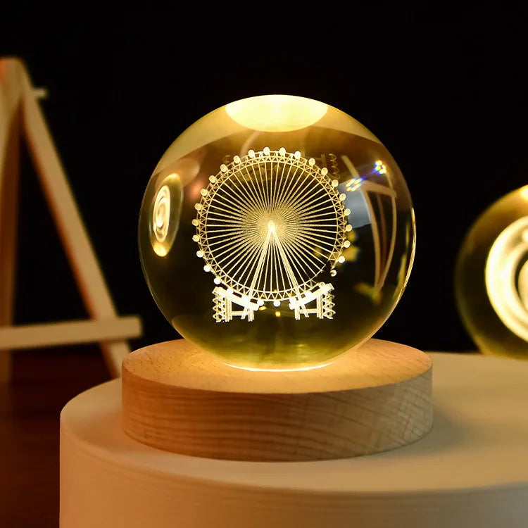 Skanto | Glowing 3D Crystal Night Light – Unique Gifts for All Occasions