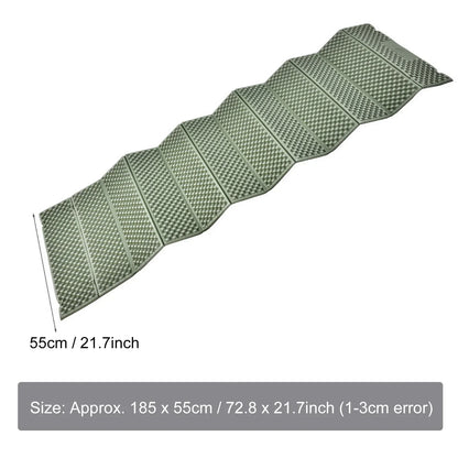 Skanto | TrekLuma Folding Sleeping Pad | Ultralight & Waterproof | Egg-Groove Comfort | For Outdoors & Camping