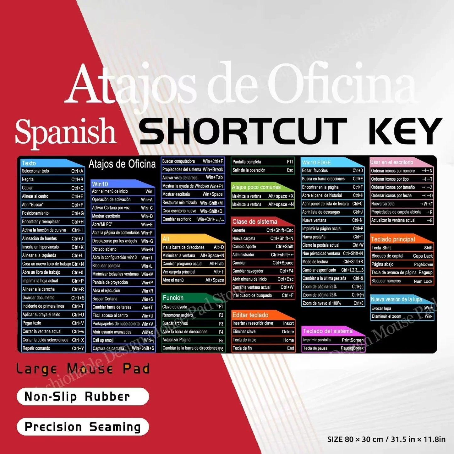 BowLift | Shortcut Keys Mouse Pad