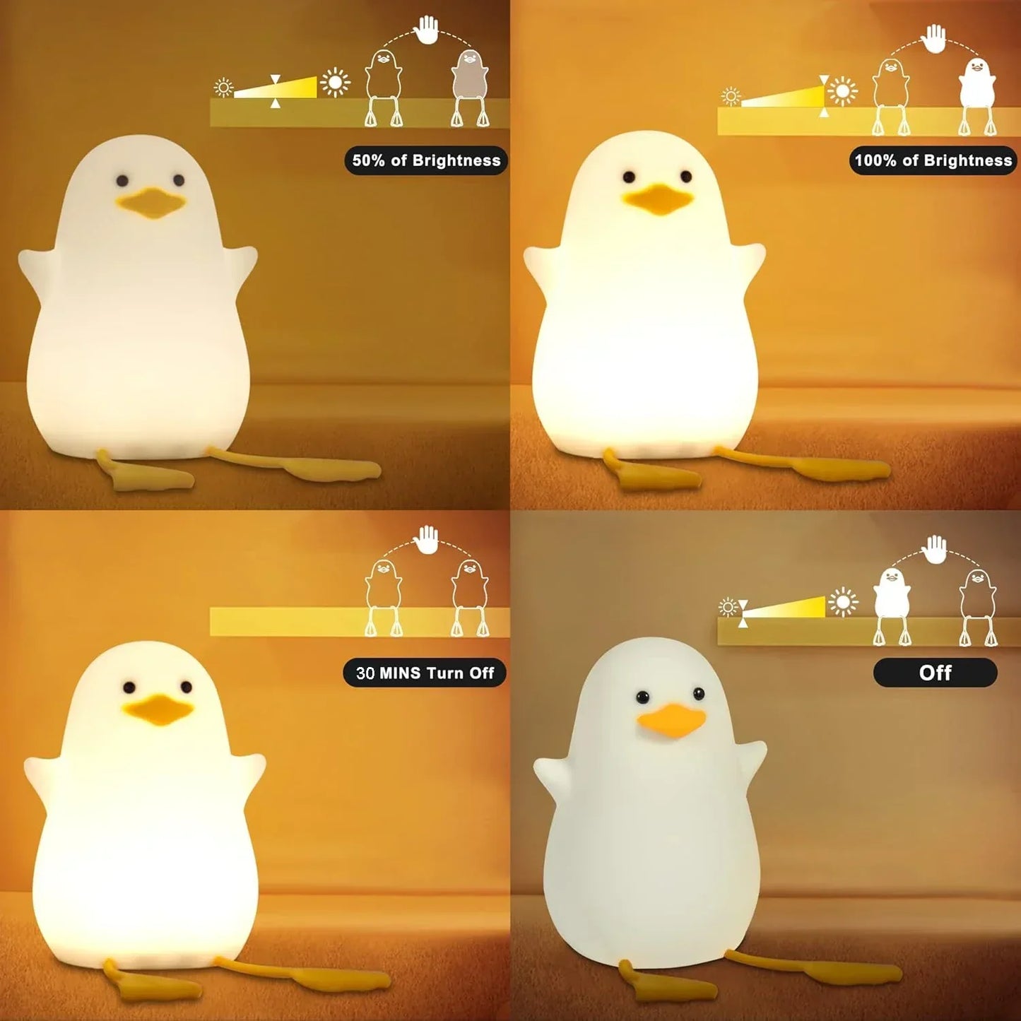 Charming Duck Soft Glow LED Desk Lamp | Karnz