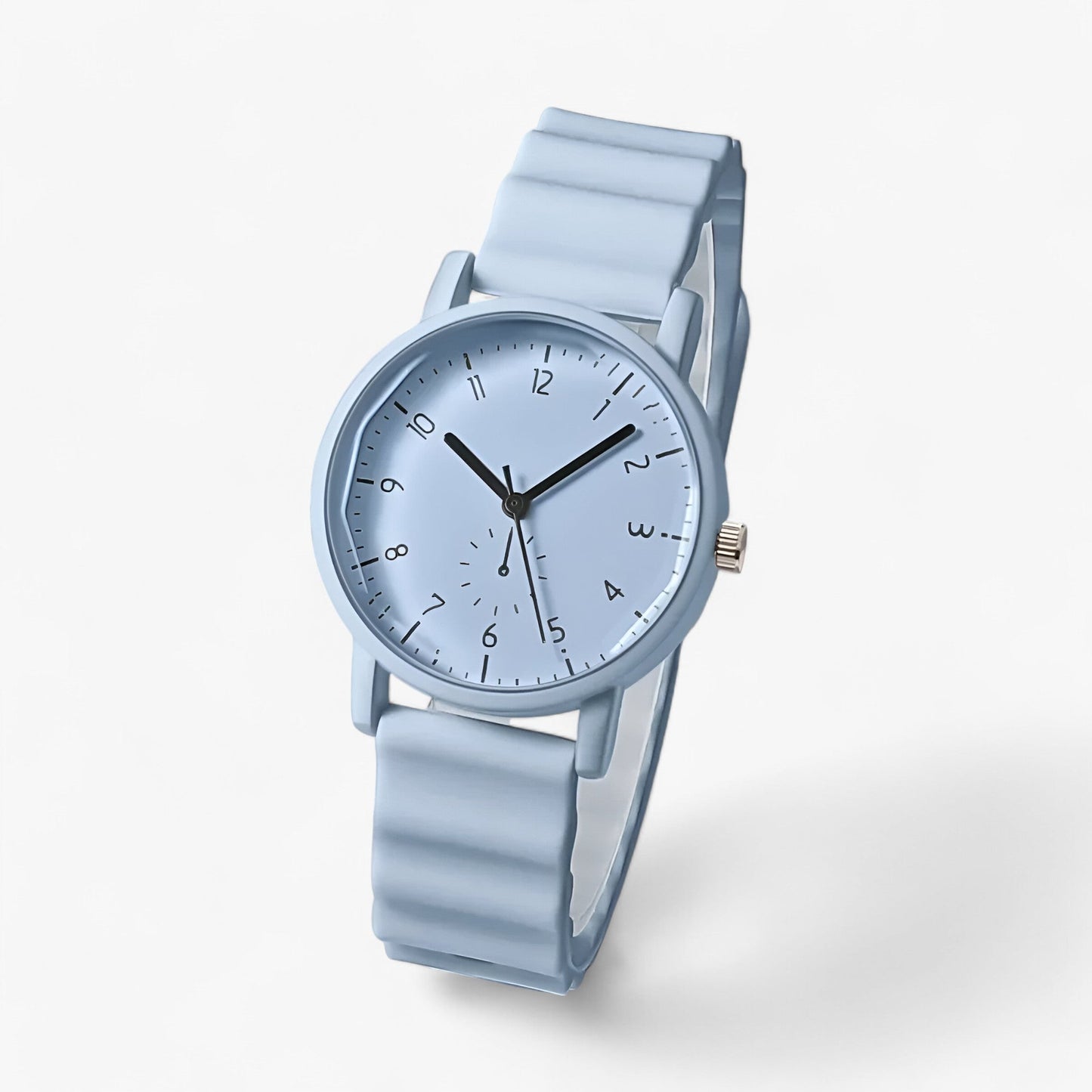 Skanto | Mina Jelly Watch – Colorful Quartz Watch with Elegant Silicone Wave Strap