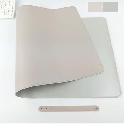 Skanto | Large Waterproof PU Leather Gaming Mouse Pad & Desk Mat