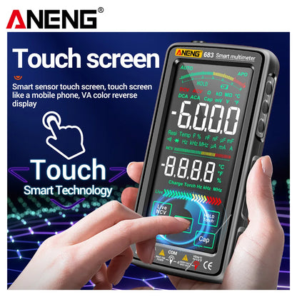 Skanto | 683 Smart Multimeter - High-End Touch, 6000 Counts, Rechargeable