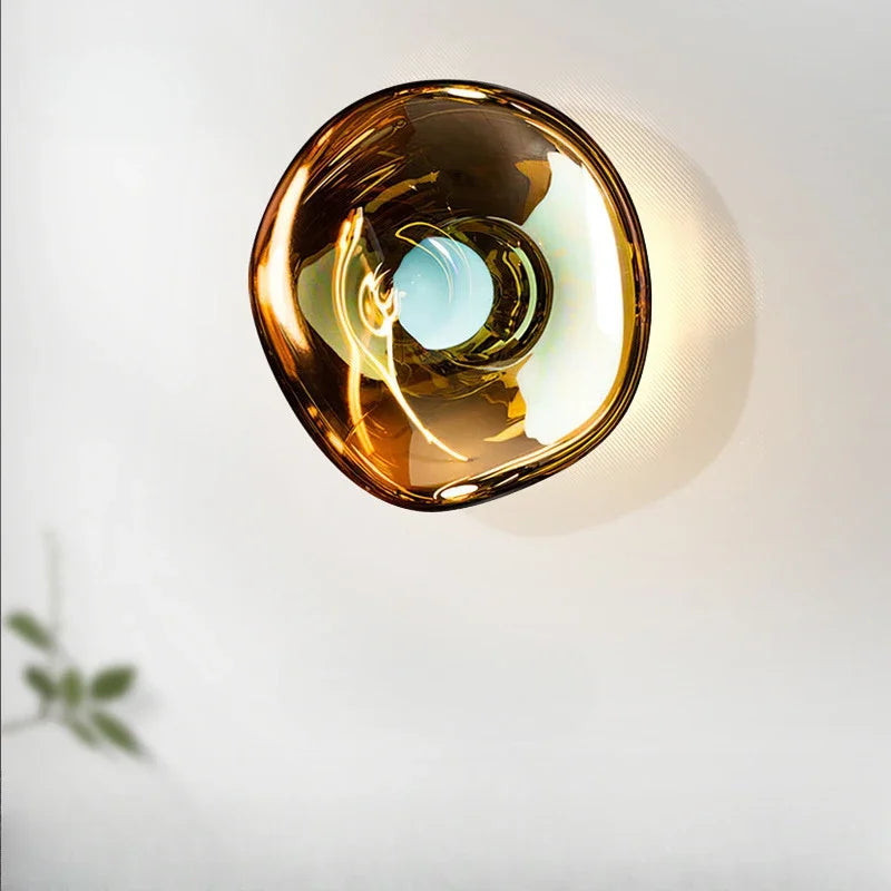Modern Lava wall light in Scandinavian style