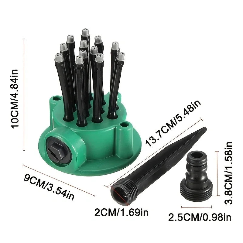 BowLift | Smart Rotation 360 Garden Watering Sprinkler