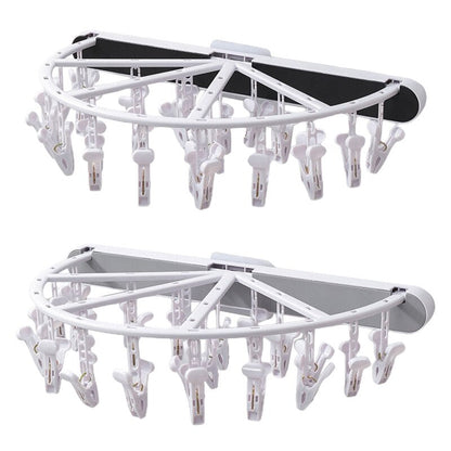 BowLift | Wall-Mounted Foldable Socks Drying Rack