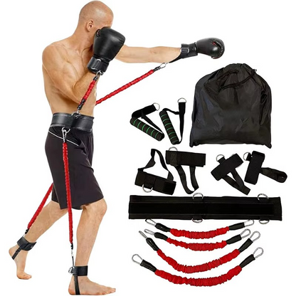 BowLift | Resistance Training Belt Set for Leg and Core Strength