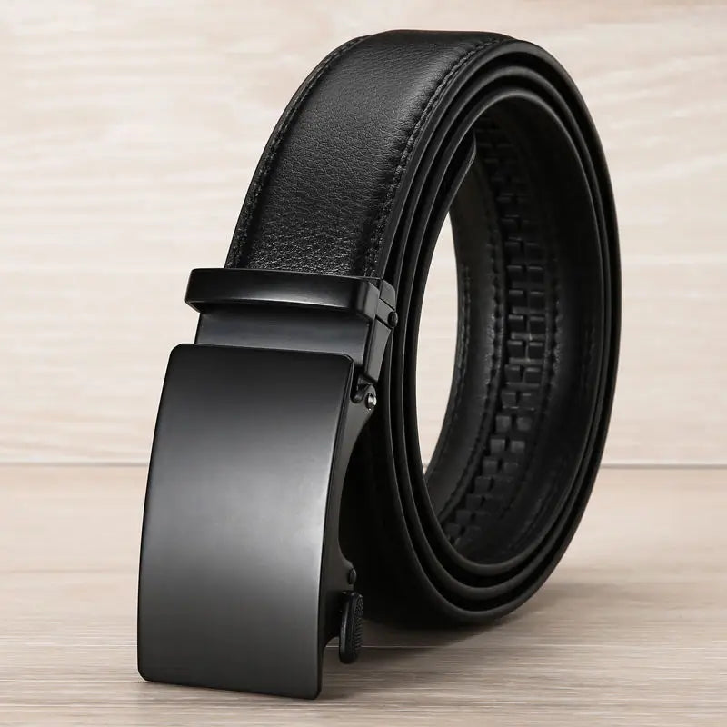 Skanto | Premium PU Leather Belt – Luxury Automatic Buckle for Men