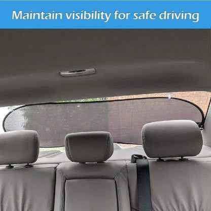 BowLift | AutoShade UltraMesh Set | UV protection & heat blocker | For front & rear windscreen | Universally suitable