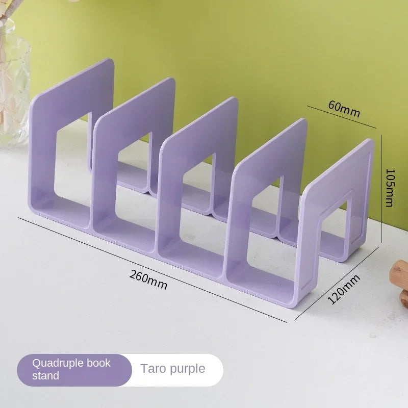 Multi-purpose Bookshelf Organizer